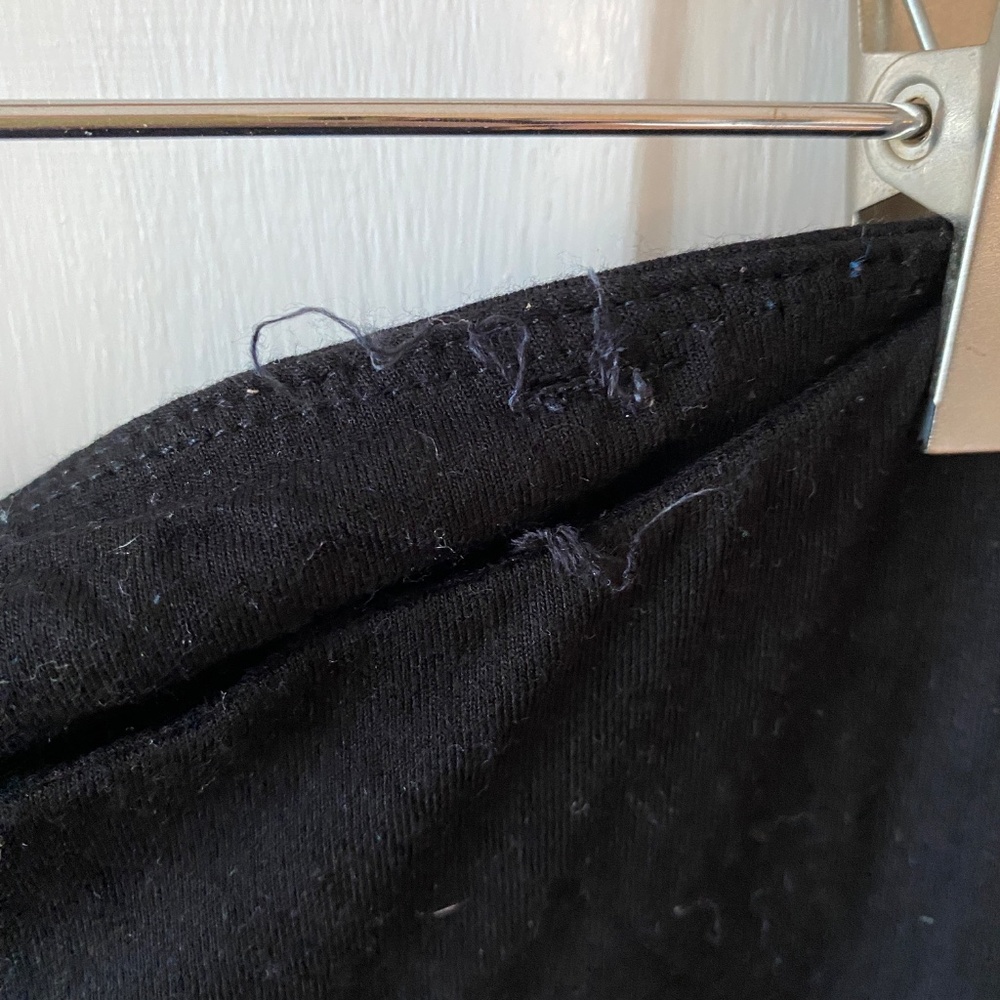 CYNTHIA ROWLEY STRAPLESS BLACK DRESS L - Picture 3 of 4
